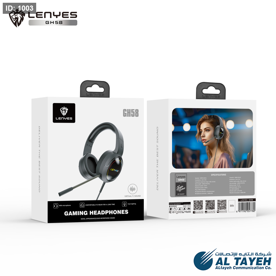 Lenyes GH 58 - GAMING HEADPHONES
